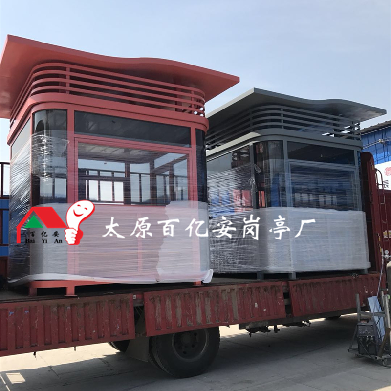 鄂爾多斯康巴什酒吧街定制崗亭